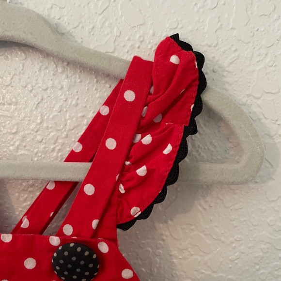 12 Month Minnie Mouse Smocked Sunsuit - Picture 8 of 8